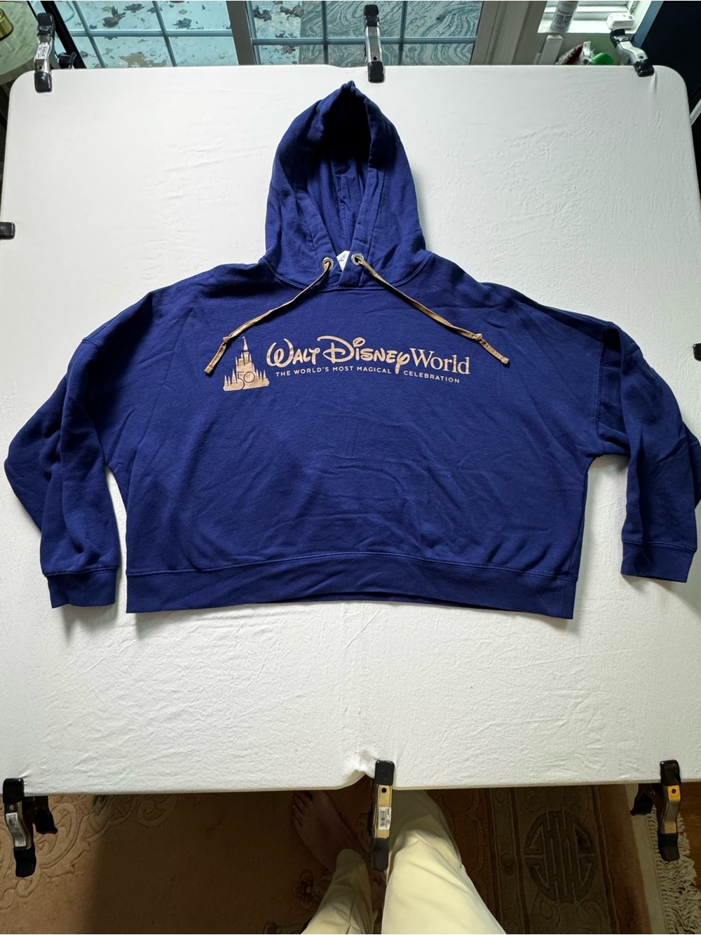 Disney Navy Blue Walt Disney World Hooded Sweatshirt
